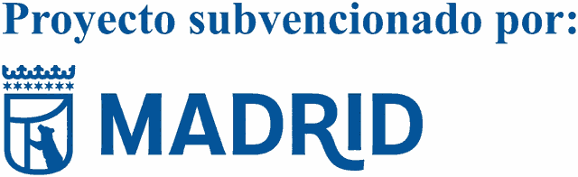 Proyecto subvencionado por el Ayuntamiento de Madrid
